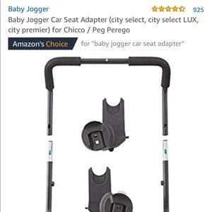 Baby Jogger Car Sear Adapter for Chico/Peg-Perego
